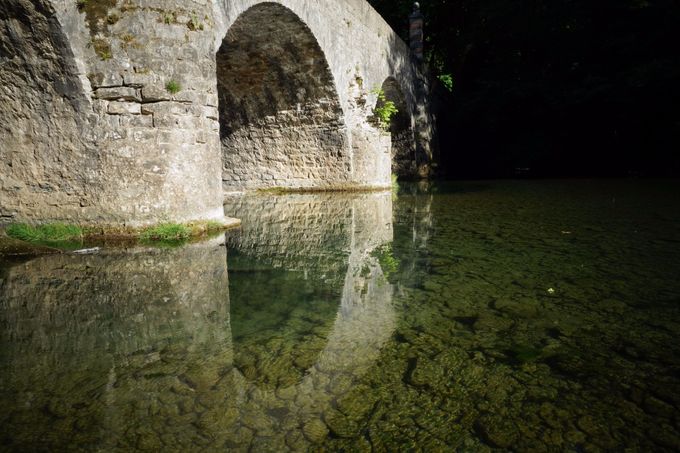 Reflets sur la Vis.